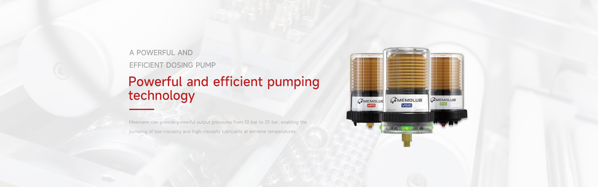 Powerful and Effective Pumping Technology